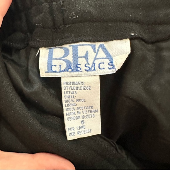 BFA Classics Vintage 100% Wool Skirt - Picture 4 of 4